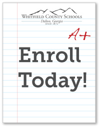 Click image to learn about enrolling in Whitfield County Schools.