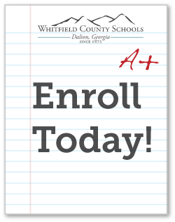 Click image to learn about enrolling in Whitfield County Schools.